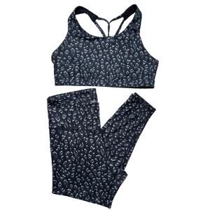 Old Navy Active Go Dry Animal Print Activewear Set Sz XLarge